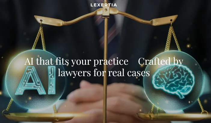 Lexertia legal-tech platform logo